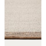 Kave Home Bež obostrani/ručno rađen vunen tepih 160x230 cm Nifelia – | shoptok.hr