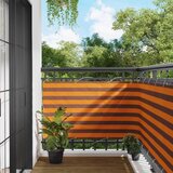  Balcony ekran Narančasta i smeđa 100 x 1000 cm Oxford tkanina - narančasta i smeđa 100 x 1000 cm | shoptok.hr
