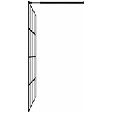 Pregrada za tuširanje od mutnog kaljenog stakla 118 x 190 cm | shoptok.hr