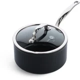 Barcelona Pro Stielkasserolle 20cm Schwarz