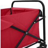  Sklopiva ručna kolica Crvena 94 x 53 x 99 cm Oxford tkanina | Eponuda.com