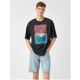 Koton T-Shirt - Gray