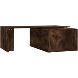  Klubska mizica dimljeni hrast 150x50x35 cm inženirski les, (20602475) | Shoptok.si