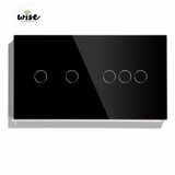 Wise wifi pametni prekidac 5 tastera - modularni sa 2 modula Cene