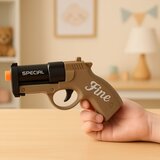 Mini pištolj za igru MARKSMAN FINE 13.5 cm - crno/smeđi | Shoptok.si