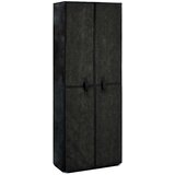 vidaXL ormarić za cipele od tkanine crni 60 x 30 x 166 cm | shoptok.hr