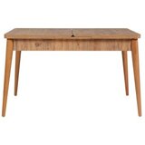 Hanah home vina atlantic pine cream set : sto, stolice i klupa