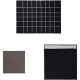  Set ručnika od 12 komada crni pamučni | shoptok.hr