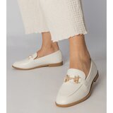 Gemre White moccasins decorated with rhinestones Kalinta | shoptok.hr