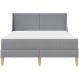  Okvir kreveta s madracem Svijetlo siva 140 x 200 cm Poliester | Eponuda.com