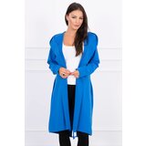 Kesi Cardigan with oversize print purple-blue Cijene
