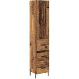  Highboard Staro drvo 34,5 x 34 x 180 cm Konstruirano drvo Slike