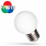Spectrum RGB LED žarnica - sijalka E27 1W mini Cene