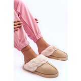 Boto Women's Slippers with Faux Fur Light Beige Pinky | shoptok.hr