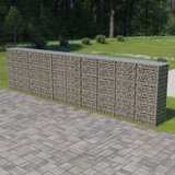 Gabionski zid s poklopcima od pocinčanog čelika 600 x 50 x 150 cm | shoptok.hr