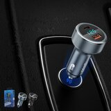 Remax Salo dual auto punjač USB / USB Type-C 58,5 W 4,5A Power Delivery Quick Charge | shoptok.hr