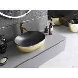 EYN Deluxe zlato-črni nadpultni umivalnik GU1798 | Shoptok.si
