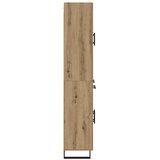 Highboard 2 kom. Umjetnički hrast 69,5 x 34 x 180 cm Slike