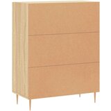 vidaXL Komoda sonoma hrast 69,5x34x90 cm inženirski les | Shoptok.si