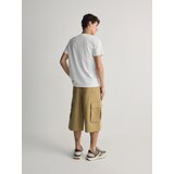 Reserved - Wide leg kratke hlače - krem | shoptok.hr