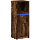 vidaXL Komoda s LED svjetlima boja hrasta 38 x 34 x 100 cm drvena | shoptok.hr