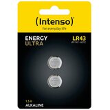 Intenso (Intenso) Baterija alkalna LR43/2, 1,5 V dugmasta, blister 2 kom - LR43/2 | shoptok.hr