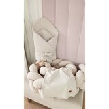 MimiNu ogradica/pletenica Velvet 220 cm - svjetlije bež | shoptok.hr