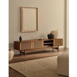 Kave Home Smeđa TV komoda u dekoru oraha 200x50 cm Elan – | shoptok.hr