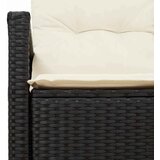  Vrtni kauč s jastukom 120 x 62 x 69 cm poliratan | shoptok.hr