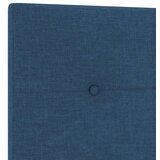  Krevet s plavim okvirom 200x200 cm od tkanine | shoptok.hr