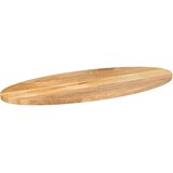 Stolna Mizna plošča 80x40x3,8 cm ovalna trden mangov les, (21411777) | Shoptok.si