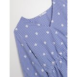 Sinsay Košuljasta bluza s kariranim uzorkom i izvezenim cvjetićima | shoptok.hr