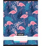 NEBULO Spenjani zvezek s flamingo vzorcem 87-32 A/4 | Shoptok.si