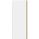 vidaXL Viseča omarica Riga Artisan hrast in bela 50 x 31 x 80 cm | Shoptok.si