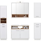 Mömax omarica za pod umivalnik milano, bela, hrast | Shoptok.si