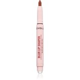 Revolution Blur Lip Shaper olovka za konturiranje usana s aplikatorom nijansa Misty Taupe 0.6 g Cijene