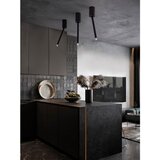 Nova Luce Mat črna aluminijasta LED stropna svetilka z upogljivo konstrukcijo Stilvi – | Shoptok.si