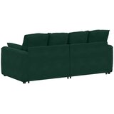  Modularna sofa s jastucima, baršunasta tamnozelena | shoptok.hr