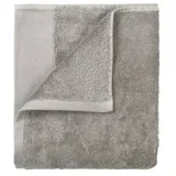 Sivi ručnici u setu 2 kom od organskog pamuka od frotira 30x50 cm Riva –