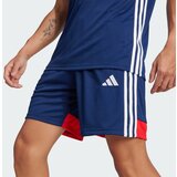 Adidas Sportske hlače 'Tiro 25 Essentials' morsko plava / svijetlo crvena / bijela | shoptok.hr