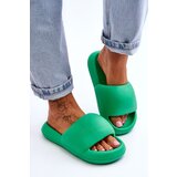 Boto Women's Lightweight Foam Platform Slippers Green Milton | shoptok.hr