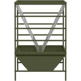  Hranilica za stoku Maslinasto zelena 100 x 60 x 90 cm | shoptok.hr