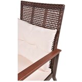 Garden Pleasure Tamno smeđa drvena stolica za ljuljanje sa stolom Sinaloa - | shoptok.hr