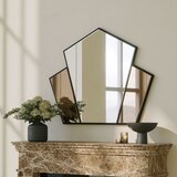 Hanah home Ogledalo Selfish, 95x76 cm, Crno | ePonuda.com
