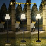 ECVIVK Solarna Talna Svetilka za Zunanjo Uporabo | Shoptok.si