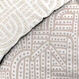 Douceur d intérieur Bela/bež posteljnina za zakonsko posteljo/podaljšana iz bombažnega perkala 240x220 cm Eliot – | Shoptok.si