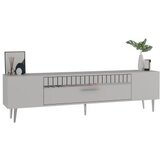 Hanah home Hanah Kućni TV komoda Decolp1, 150x48x29,6 cm, Bijelo-srebrna | Eponuda.ba