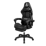 Gaming stol Kruger&Matz Warrior GX-150, črne barve