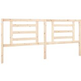  Uzglavlje za krevet 206 x 4 x 100 cm od masivne borovine | shoptok.hr