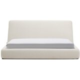 Kave Home Bež tapecirani bračni krevet bez podnice 180x200 cm Martina – | shoptok.hr
